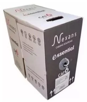CABO UTP CAT6 CM CINZA COM 305M - NEXANS
